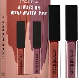 NIB Always On Mini Matte Lip Duo by SMASHBOX.